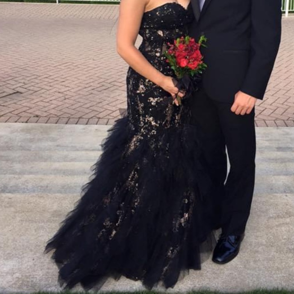 Jovani mermaid prom dress